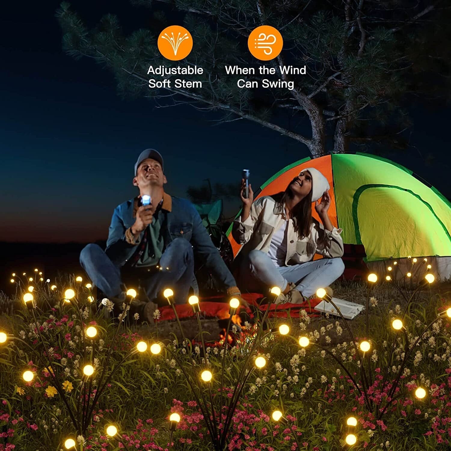 SS1002 Solar powered Firework Firefly Light Outdoor Waterproof Garden Lawn Lights Swaying Balcony Decor Lamp Landscape Lamps (PACK OF 2 PCS) SS1002 Solar powered Firework Firefly Light Outdoor Waterproof Garden Lawn Lights Swaying Balcony Decor Lamp Landscape Lamps (PACK OF 2 PCS)